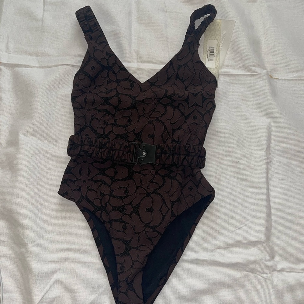 Devon Windsor Oaklee Full-Piece Belted Swimwear Women's